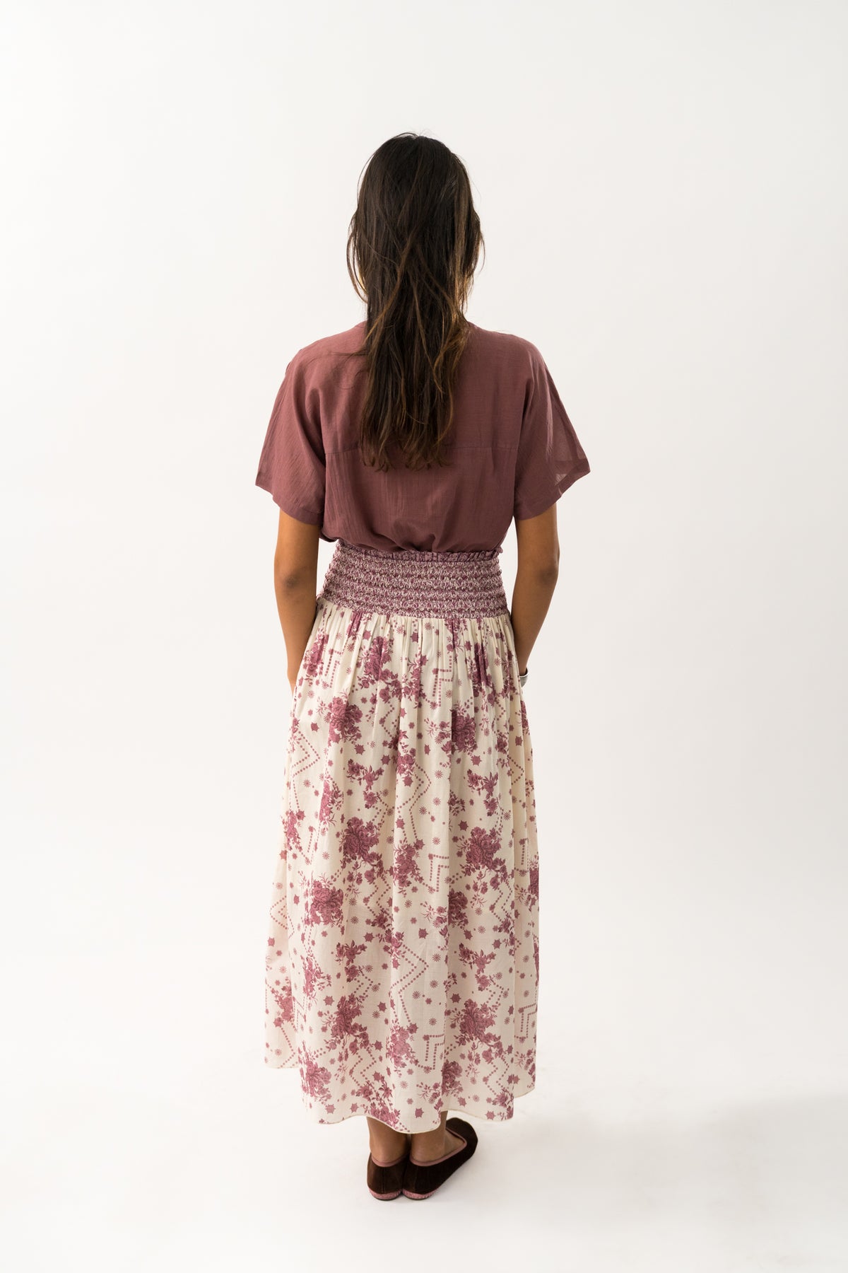 Lollys Laundry MyaLL Hemdbluse Shirt Bordeaux