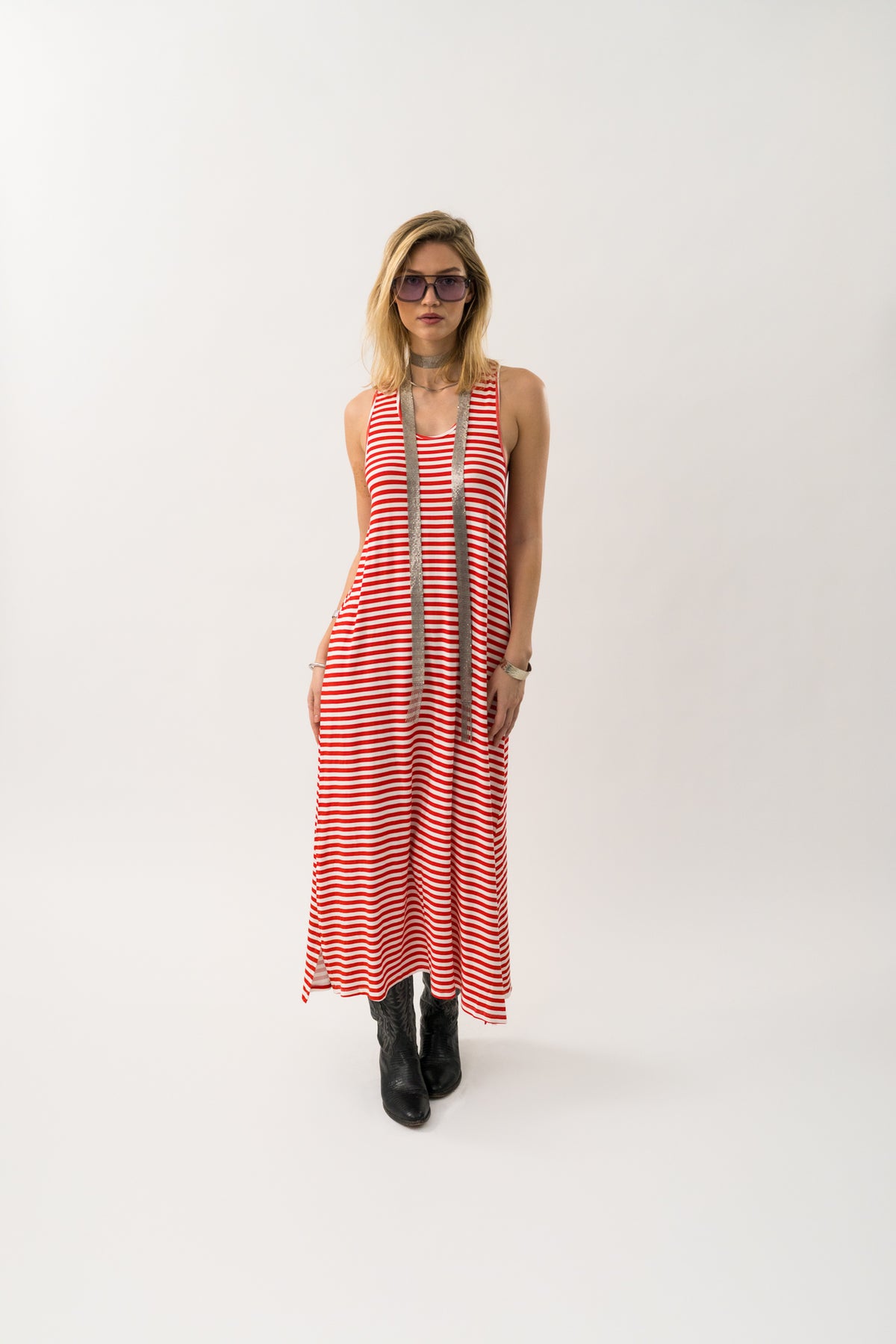 Lollys Laundry MylaLL Maxi Kleid Dress Rot