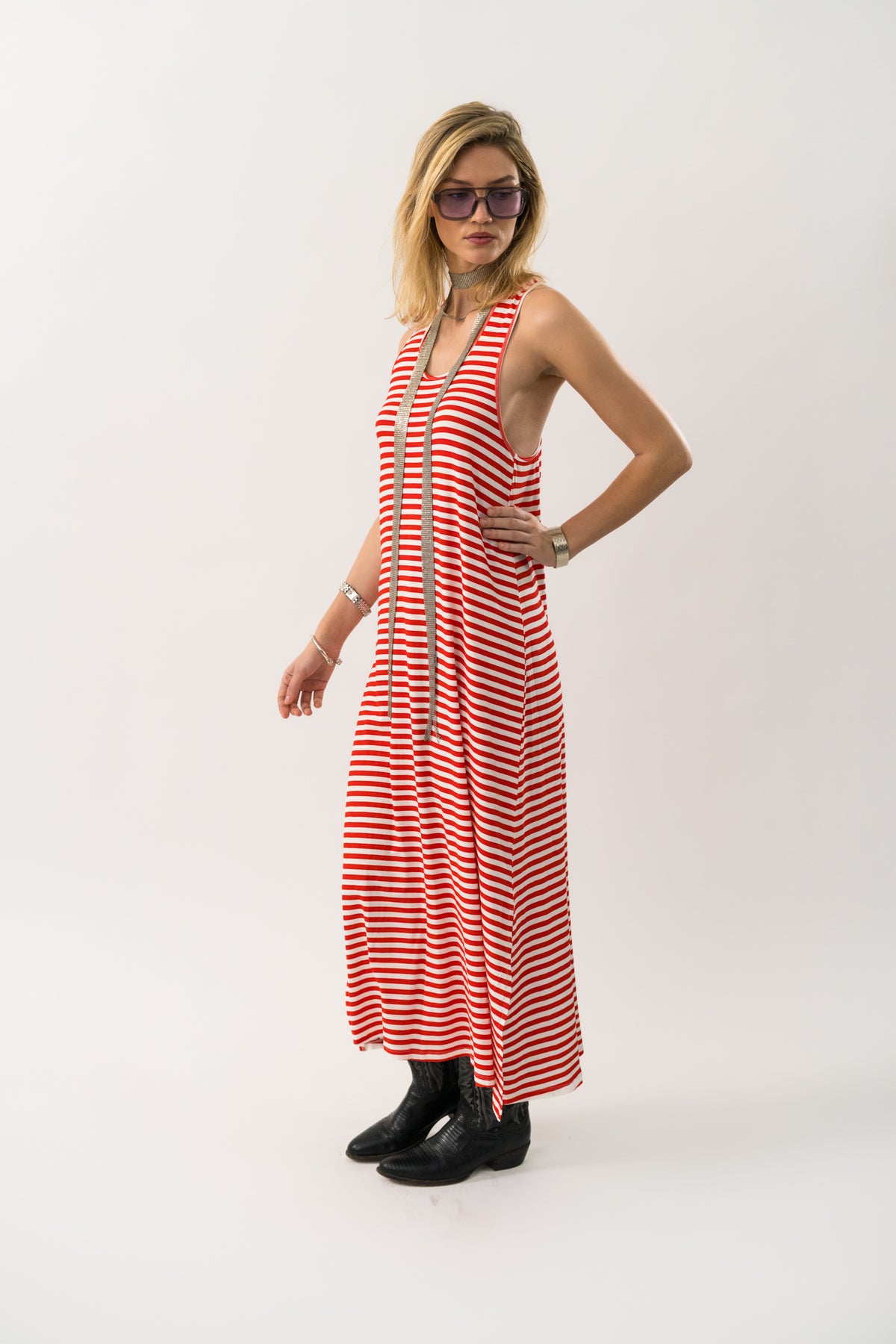 Lollys Laundry MylaLL Maxi Kleid Dress Rot
