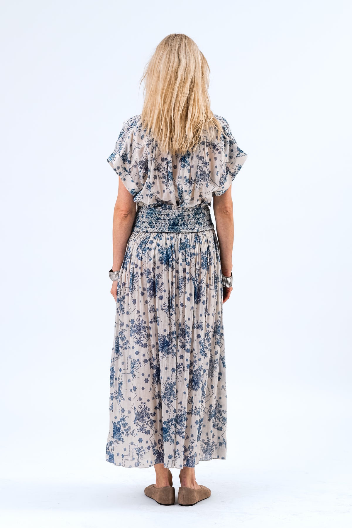 Lollys Laundry MyraLL Maxi Rock Skirt Dunkelblau