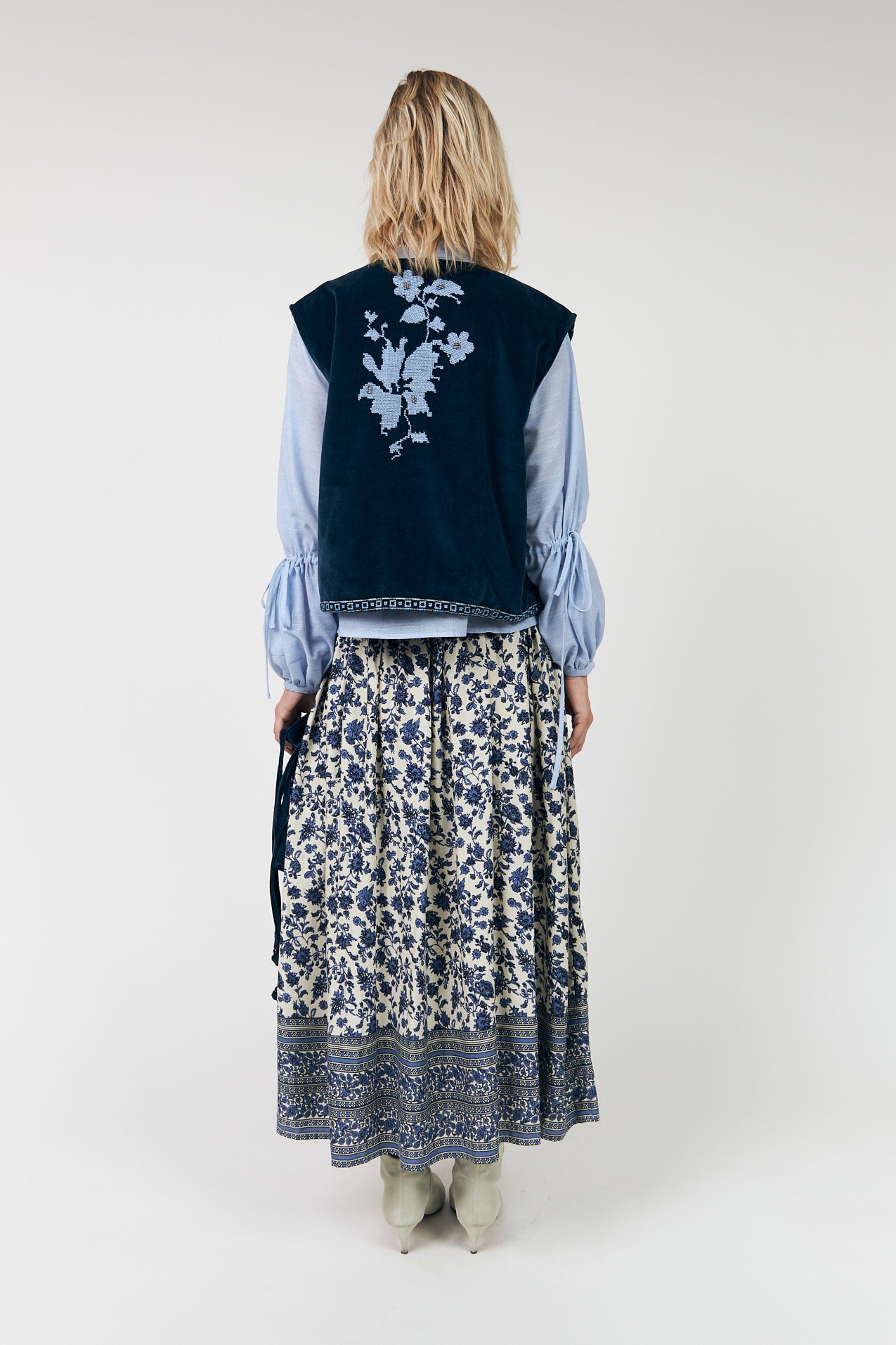 Lollys Laundry MyraLL Maxirock Skirt 20 Blue