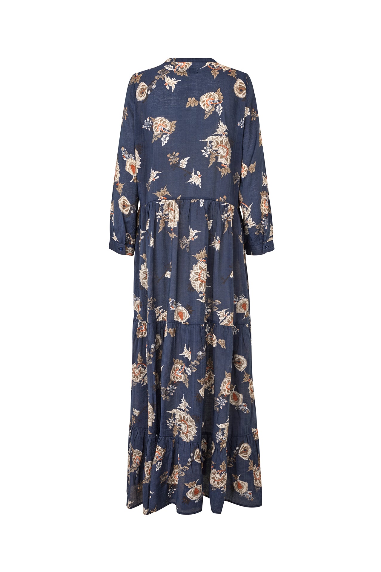 Lollys Laundry NeeLL Maxi Dress LS Dress 23 Dark Blue