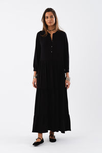 NeeLL Maxi Dress LS - Black