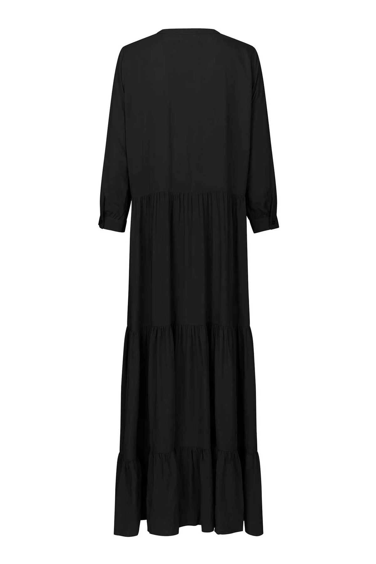 Lollys Laundry NeeLL Maxi Dress LS Dress Schwarz