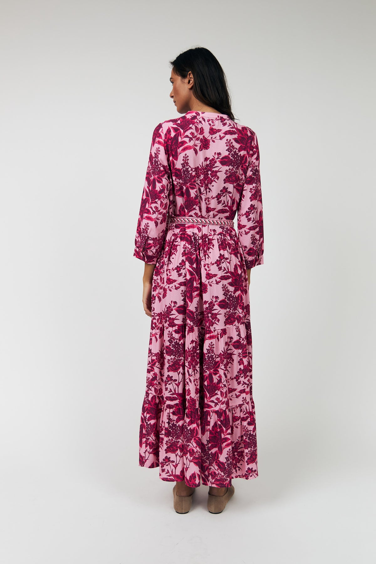 Lollys Laundry NeeLL Maxi Kleid Dress Pink