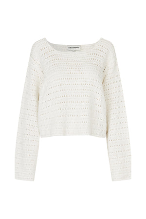 Lollys Laundry NoelleLL Strickpullover Jumper Creme