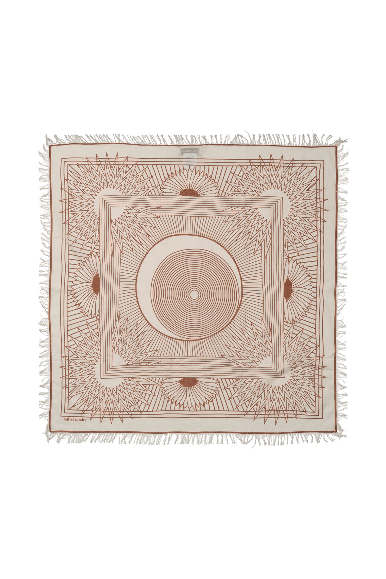 Lollys Laundry NoorLL Tuch scarf Braun