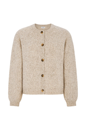 Lollys Laundry NovaLL Strickjacke Cardigan Creme