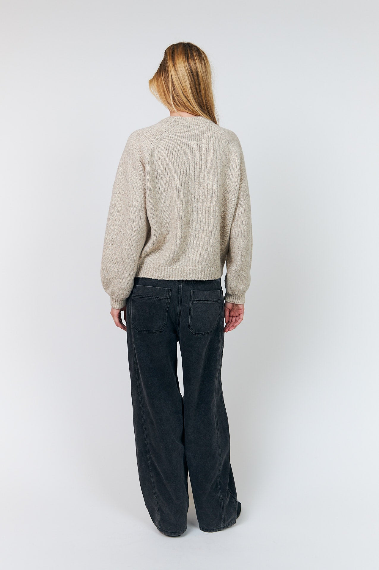 Lollys Laundry NovaLL Strickjacke Cardigan Creme