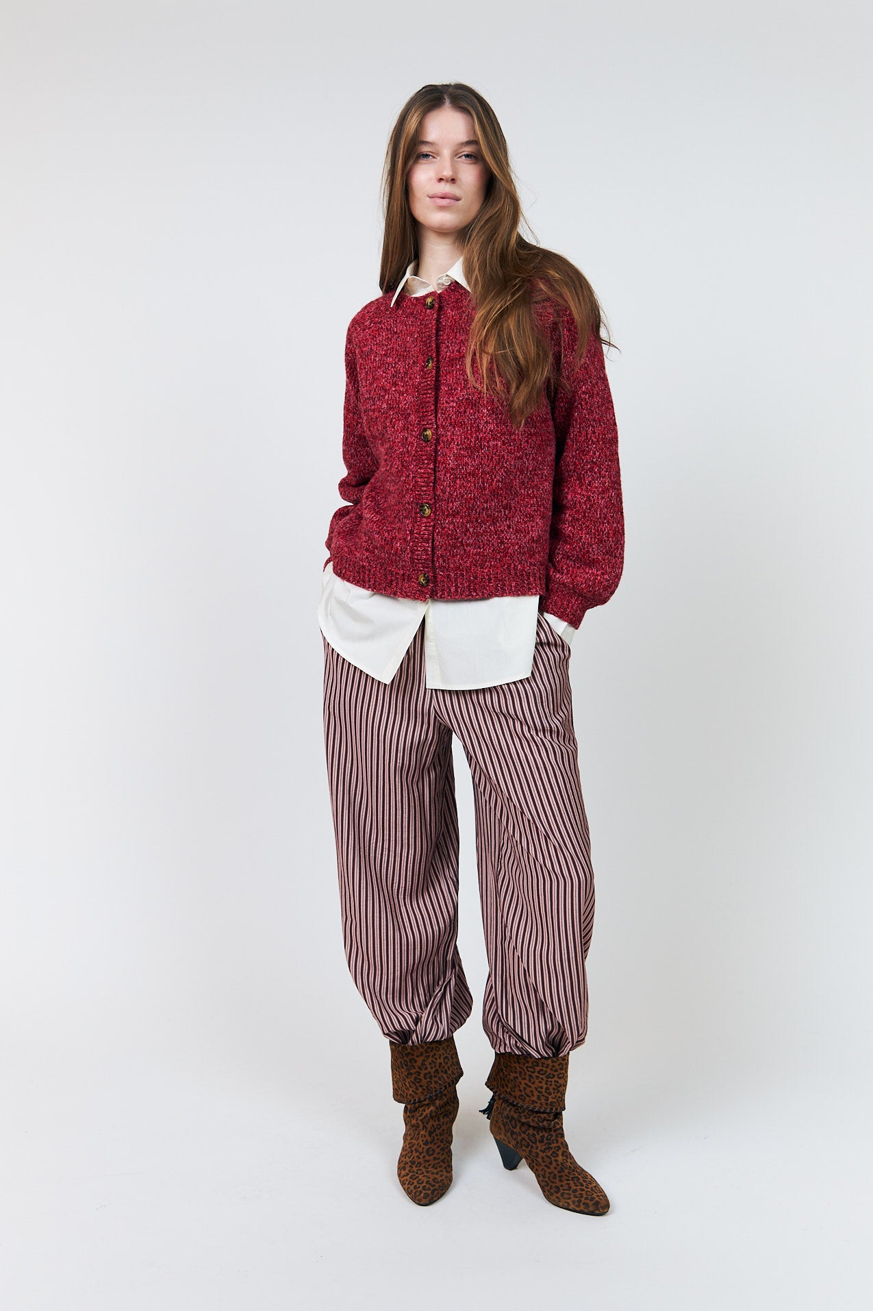 Lollys Laundry NovaLL Strickjacke Cardigan Pink