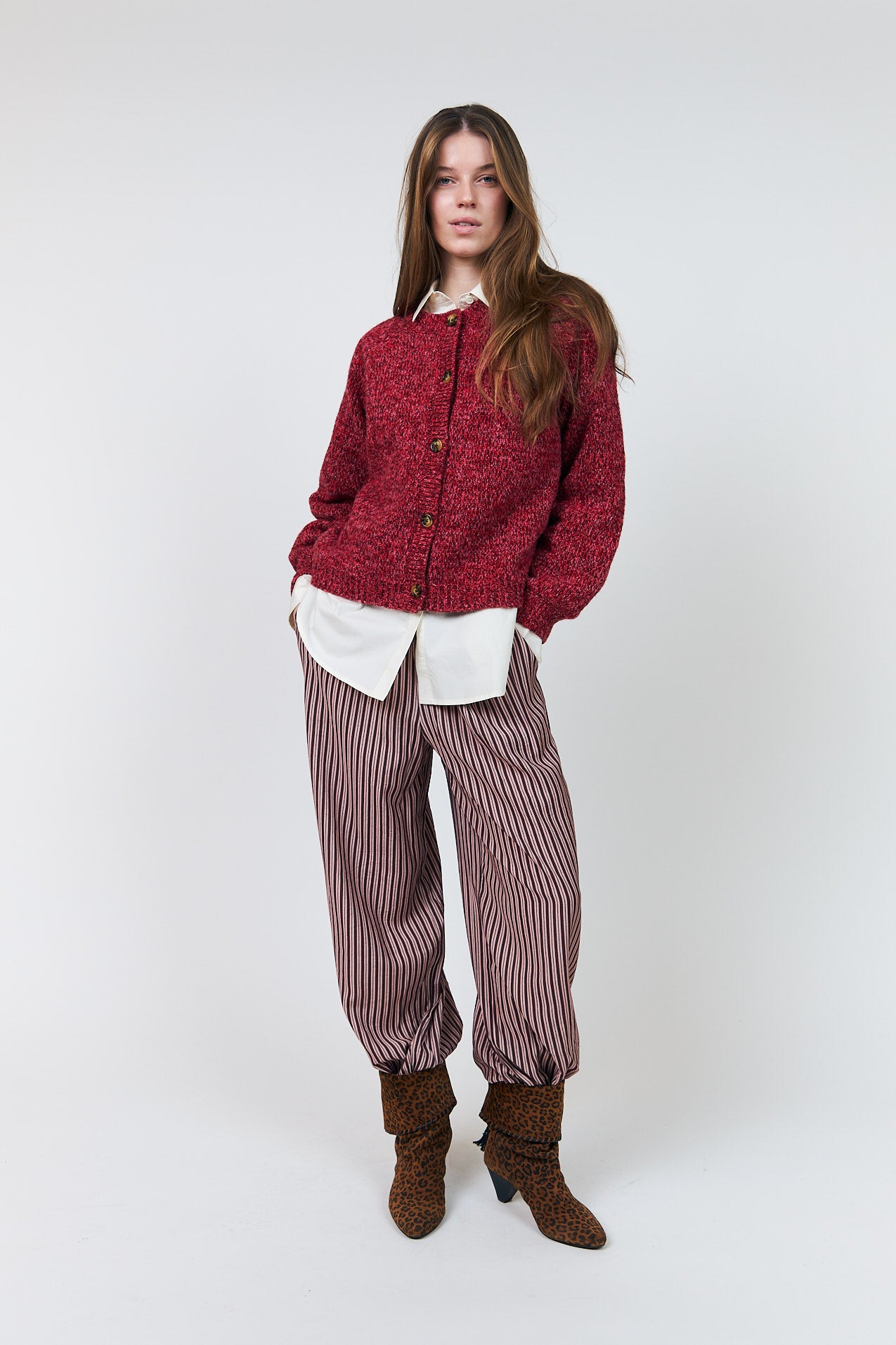 Lollys Laundry NovaLL Strickjacke Cardigan Pink