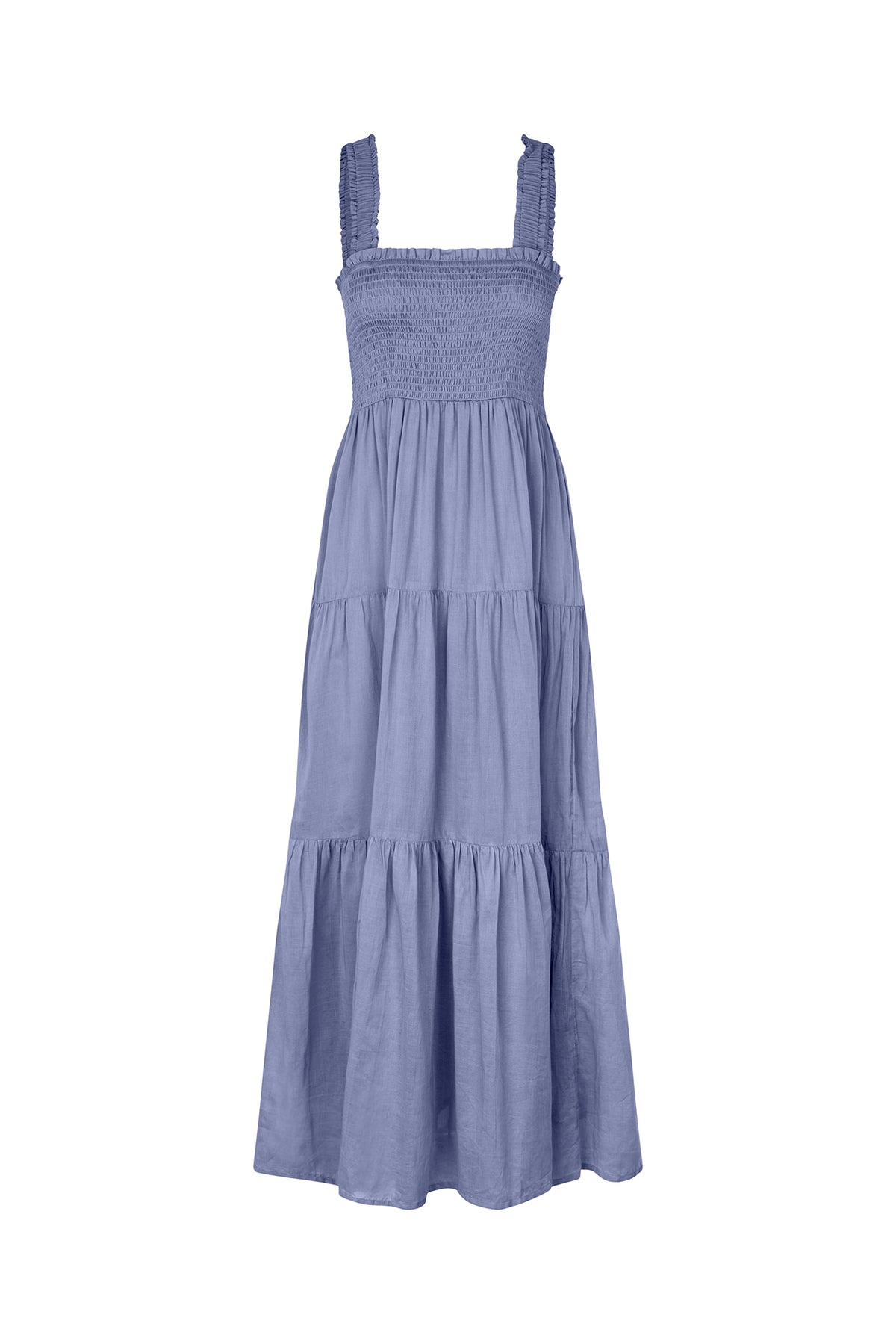 Lollys Laundry NudaLL Maxi Kleid Dress Blau