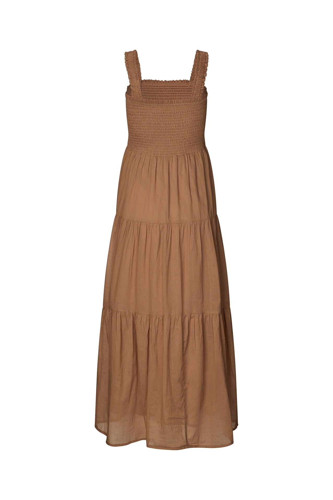 NudaLL Maxi Kleid - Camelbraun