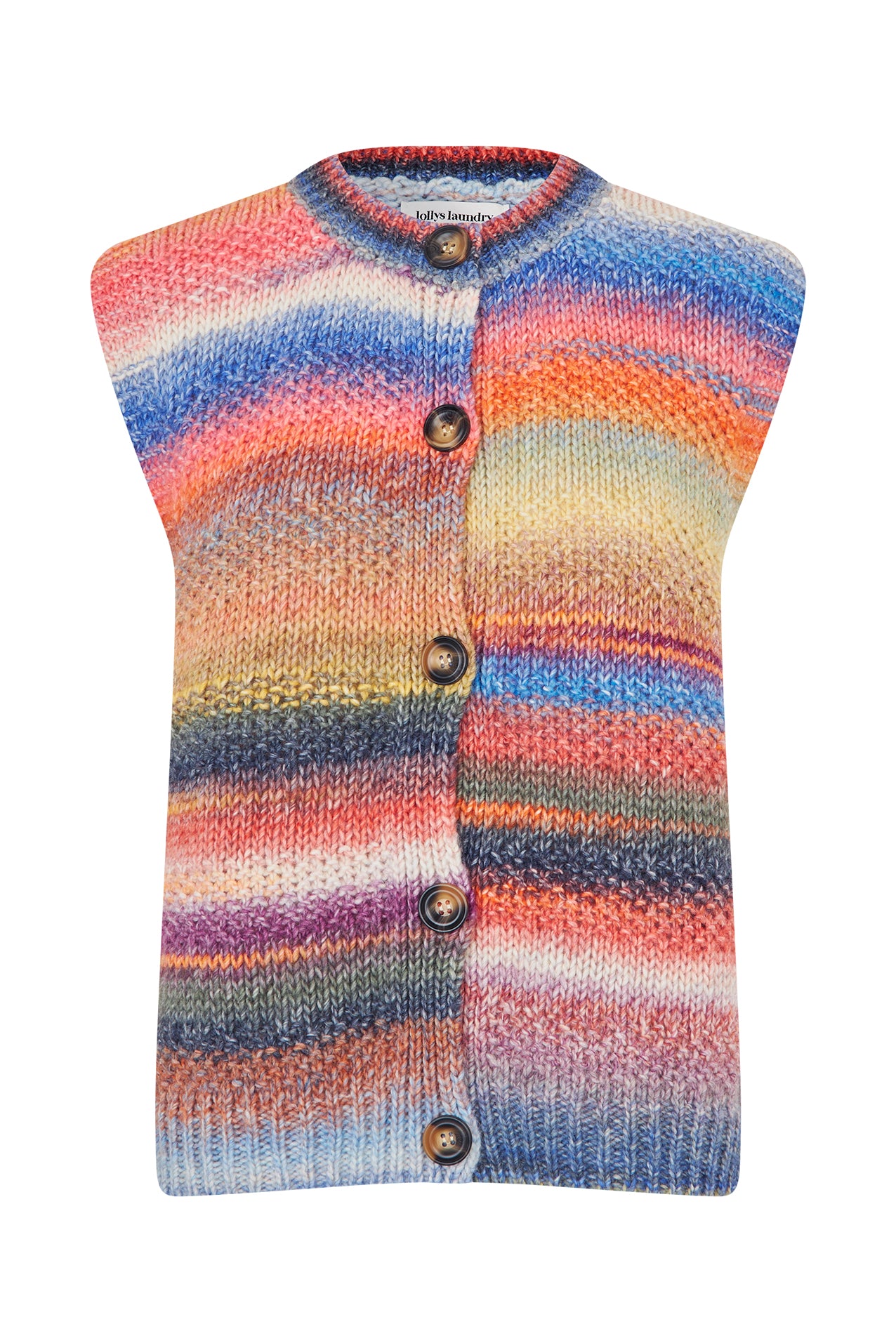 Lollys Laundry NynneLL Strickweste Vest 70 Multi