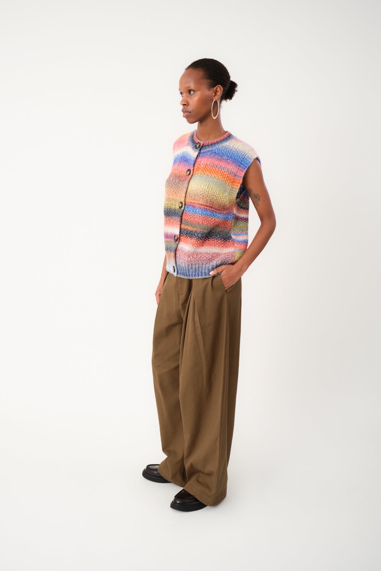 Lollys Laundry NynneLL Strickweste Vest 70 Multi