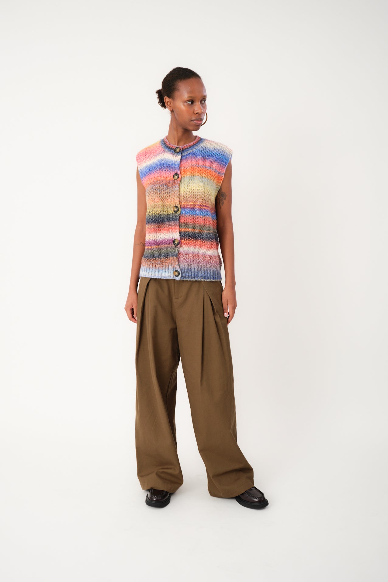 Lollys Laundry NynneLL Strickweste Vest 70 Multi