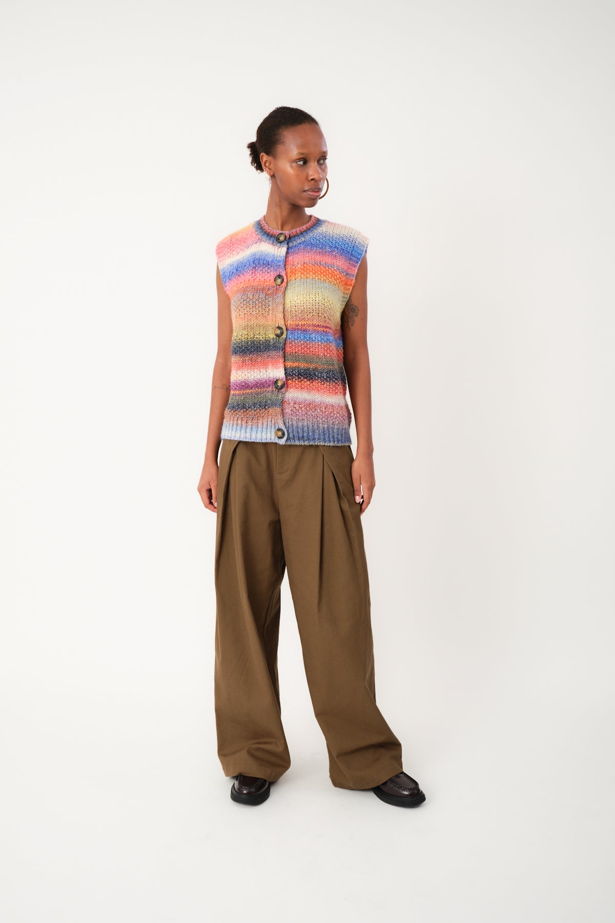 Lollys Laundry NynneLL Strickweste Vest Multicolor