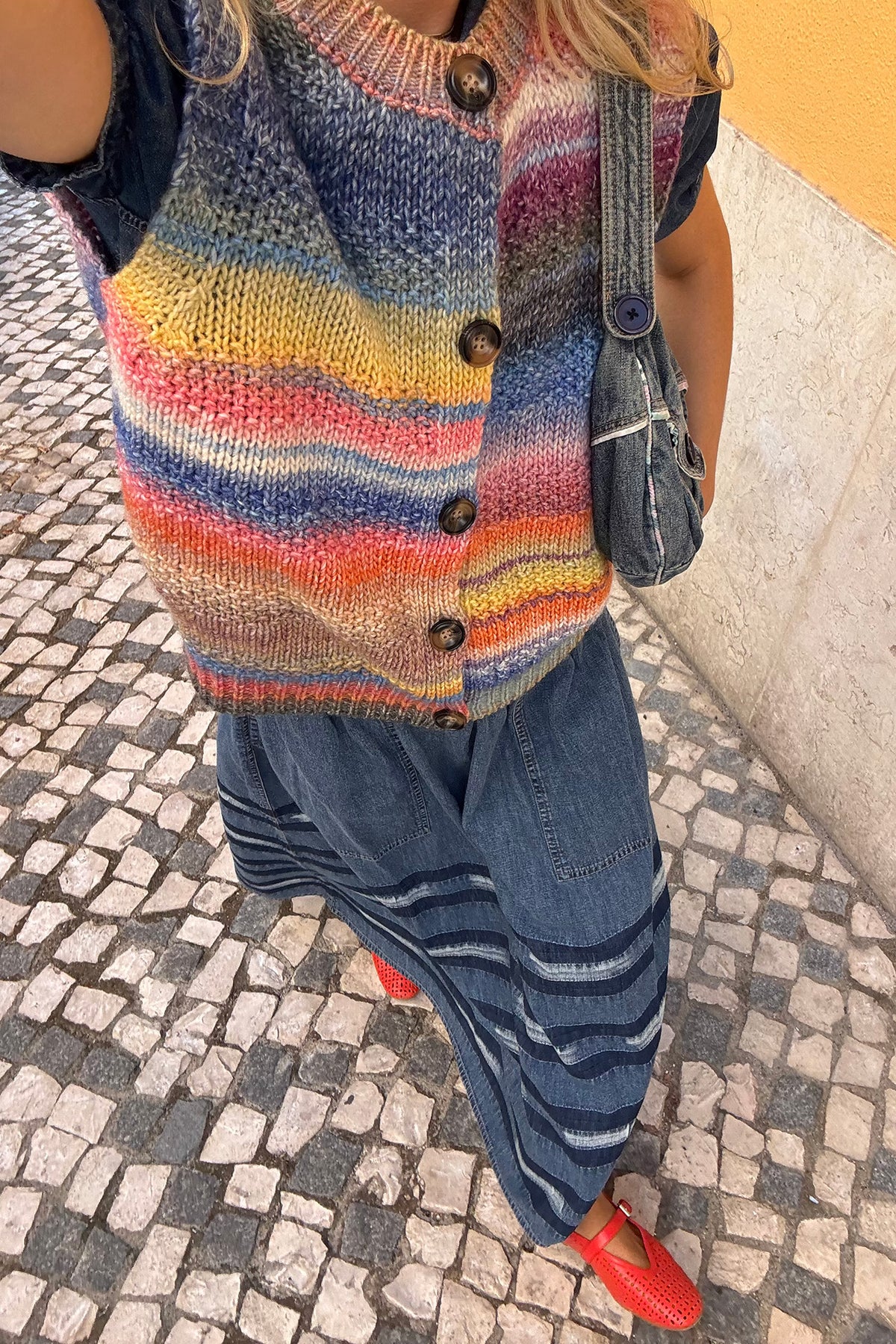 Lollys Laundry NynneLL Strickweste Vest Multicolor
