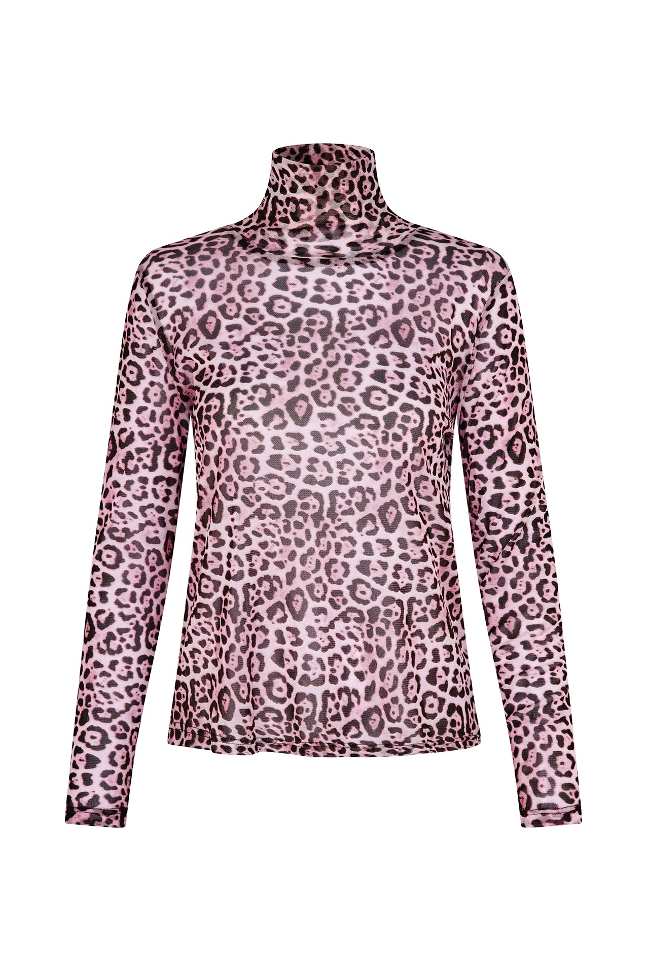 OrieLL Rollkragen Bluse - Pink