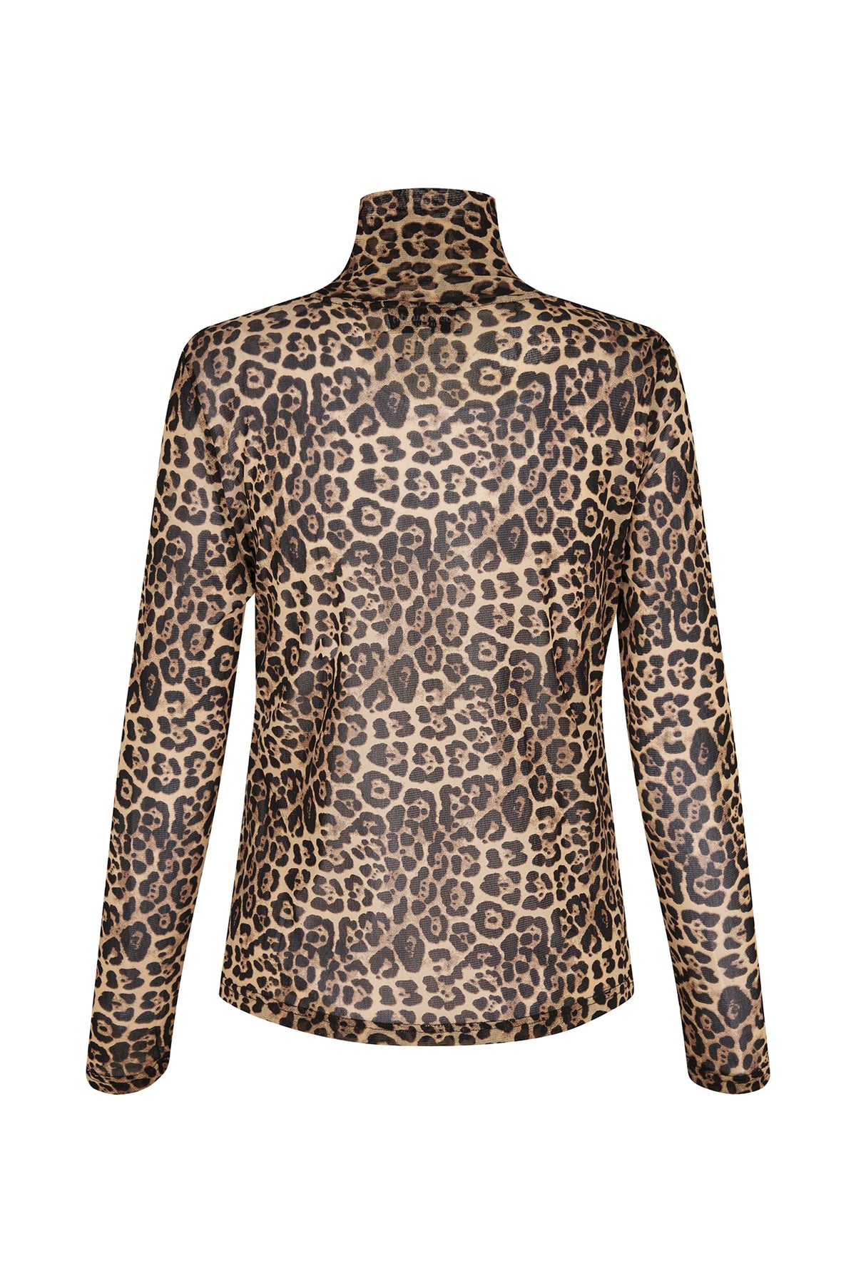 Lollys Laundry OrieLL Rollkragen Bluse Blouse Leopardenmuster