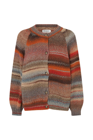 Lollys Laundry PadovaLL Strickjacke Cardigan Rostbraun