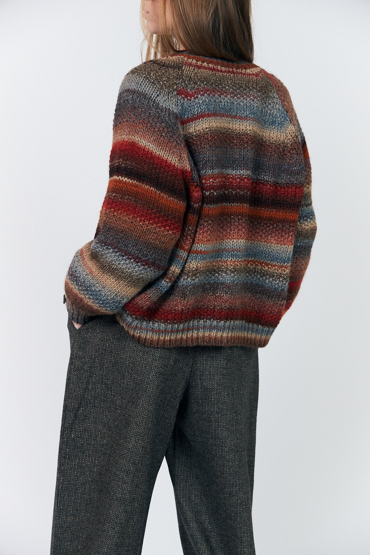 Lollys Laundry PadovaLL Strickjacke Cardigan Rostbraun