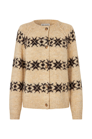 Lollys Laundry PadovaLL Strickjacke Cardigan Creme