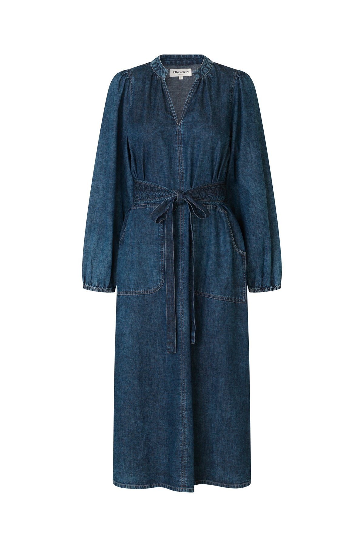 Lollys Laundry ParisLL Midi Kleid Dress Blau
