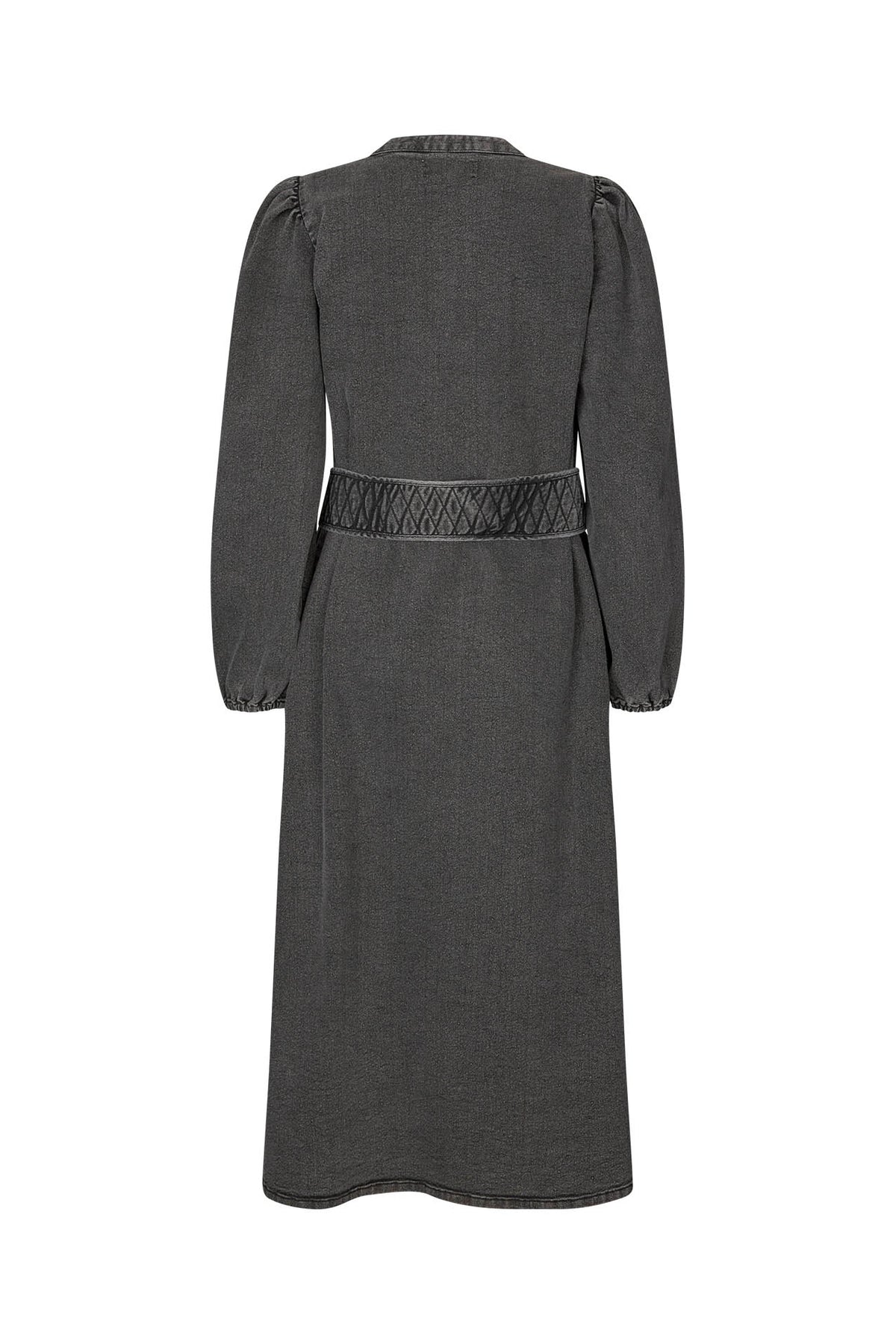Lollys Laundry ParisLL Midi Kleid Dress Verblasstes Schwarz