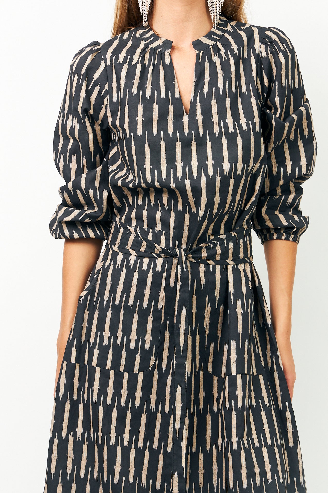 ParisLL Midi Kleid - Black
