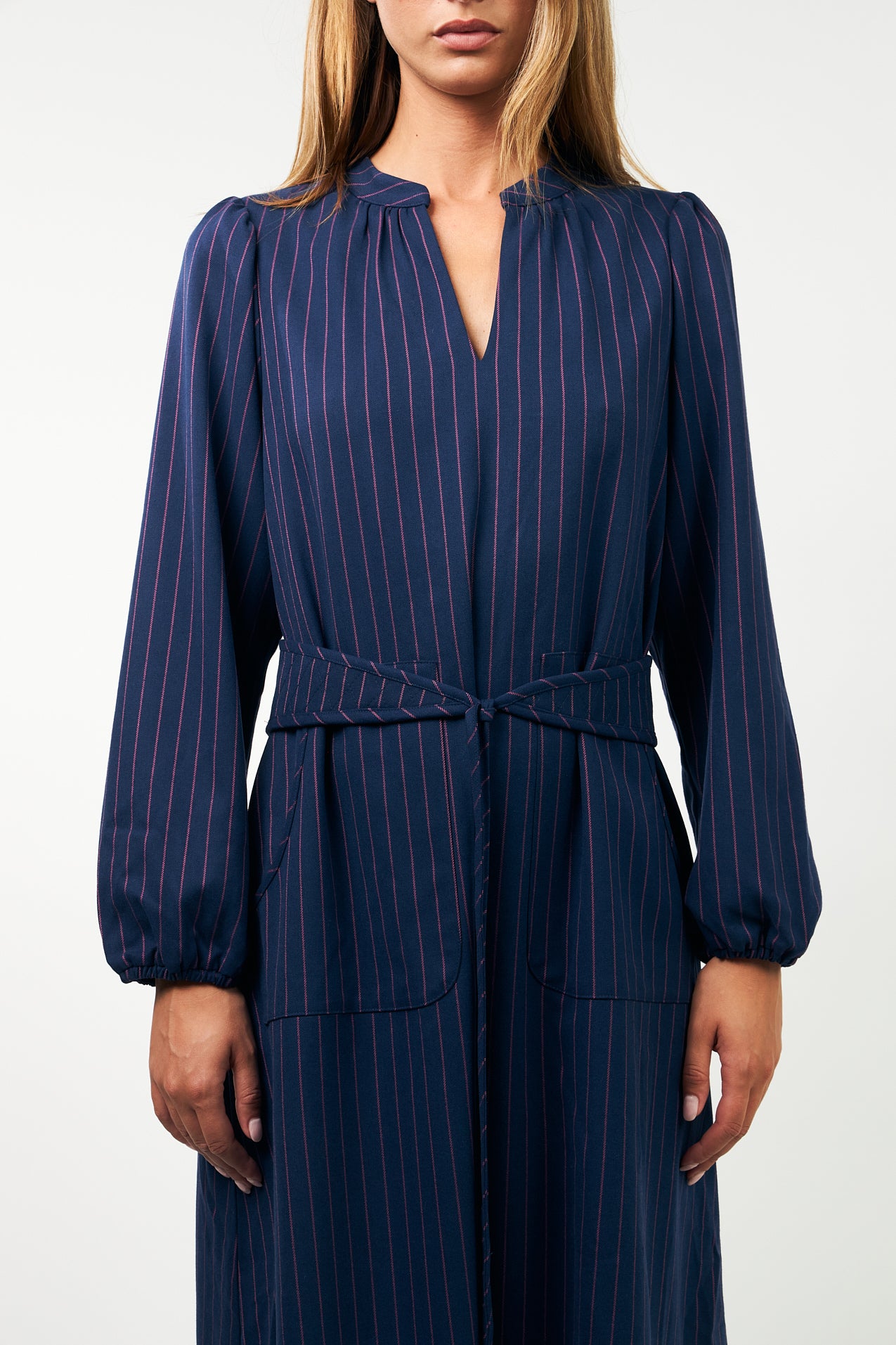 ParisLL Midi Kleid - Dark Navy