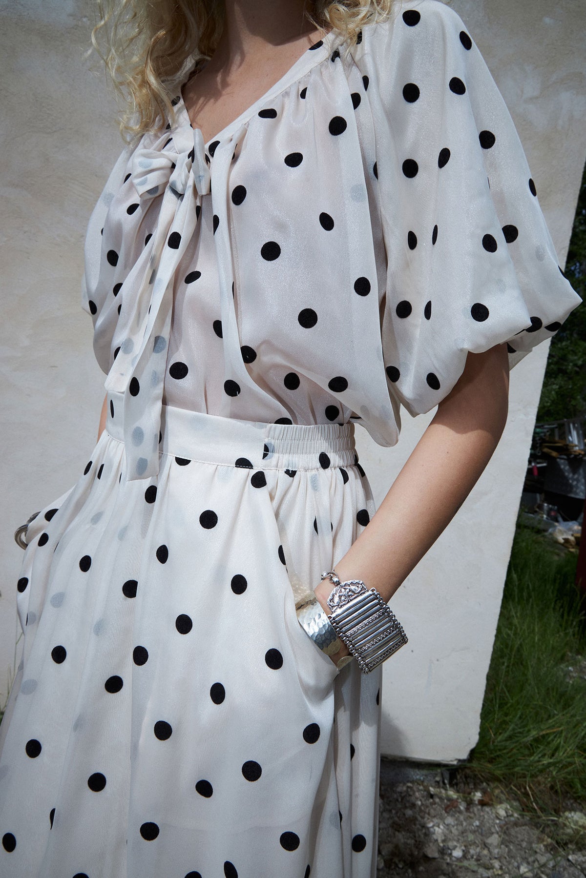Lollys Laundry PineLL Bluse Blouse Creme