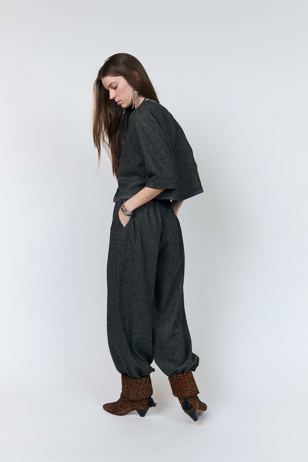 Lollys Laundry PiperLL Hose Pants Dunkelbraun