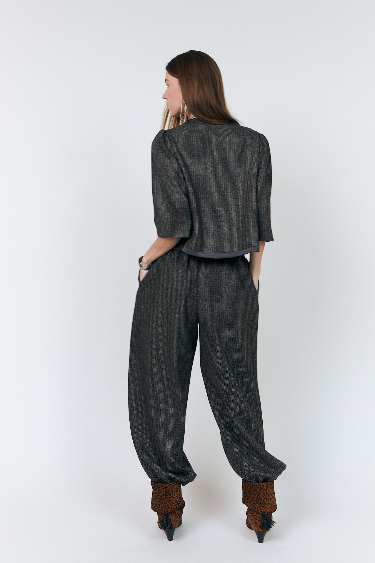 Lollys Laundry PiperLL Hose Pants Dunkelbraun