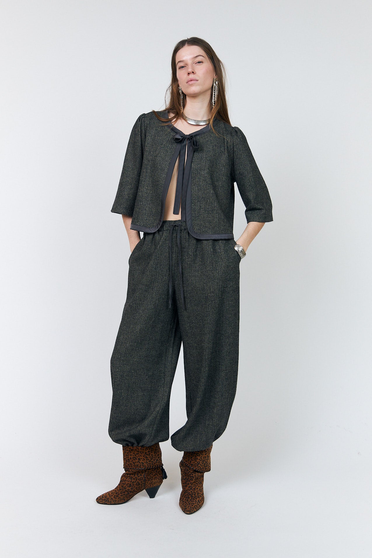 Lollys Laundry PiperLL Hose Pants Dunkelbraun