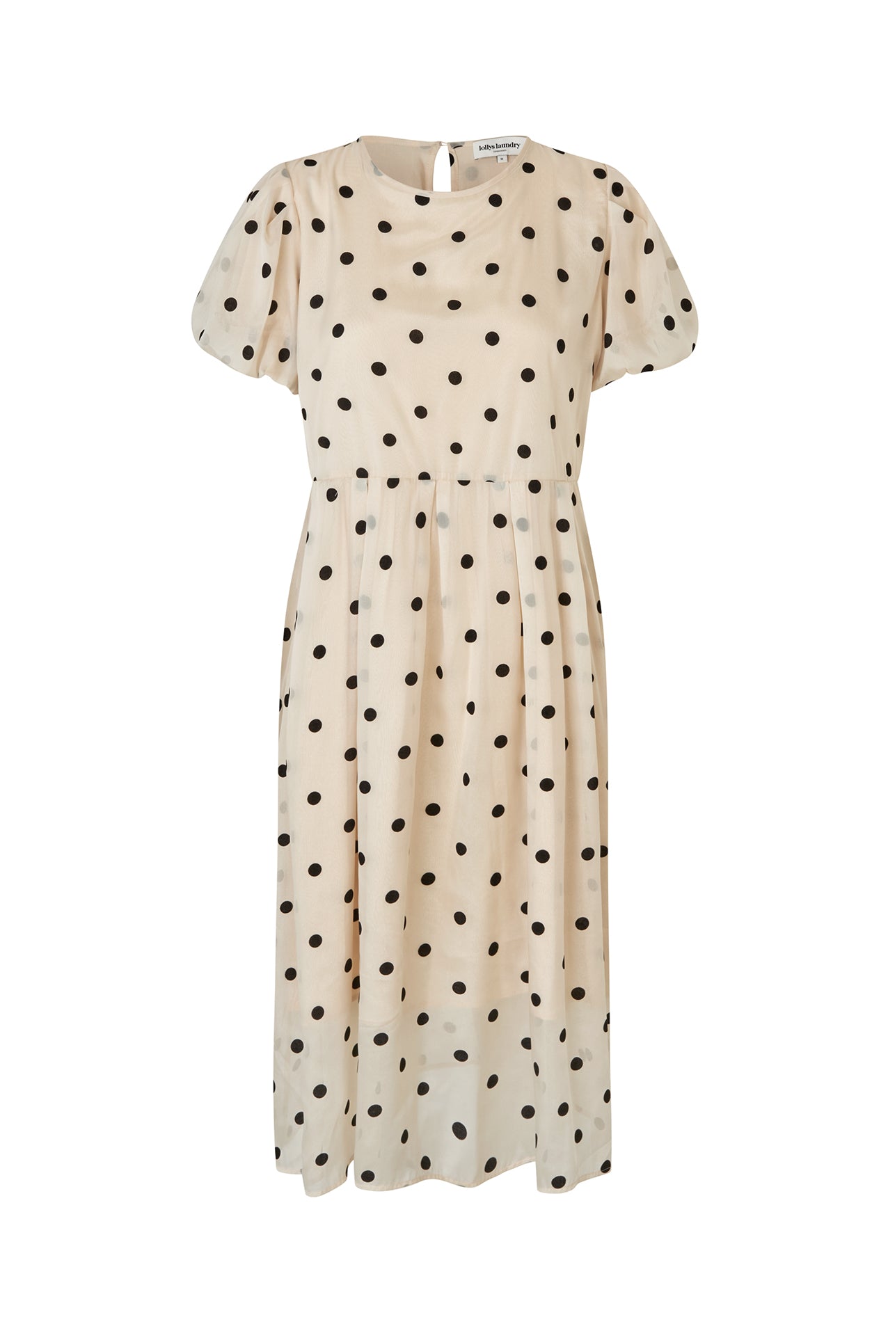 Lollys Laundry PisaLL Midi Dress SS Dress 02 Creme