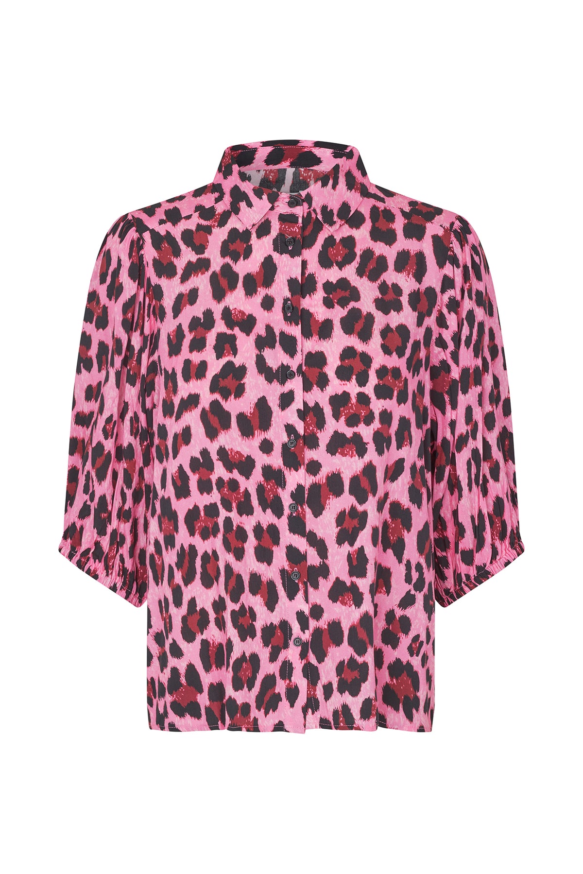 Lollys Laundry PratoLL Hemdbluse Shirt Neon pink