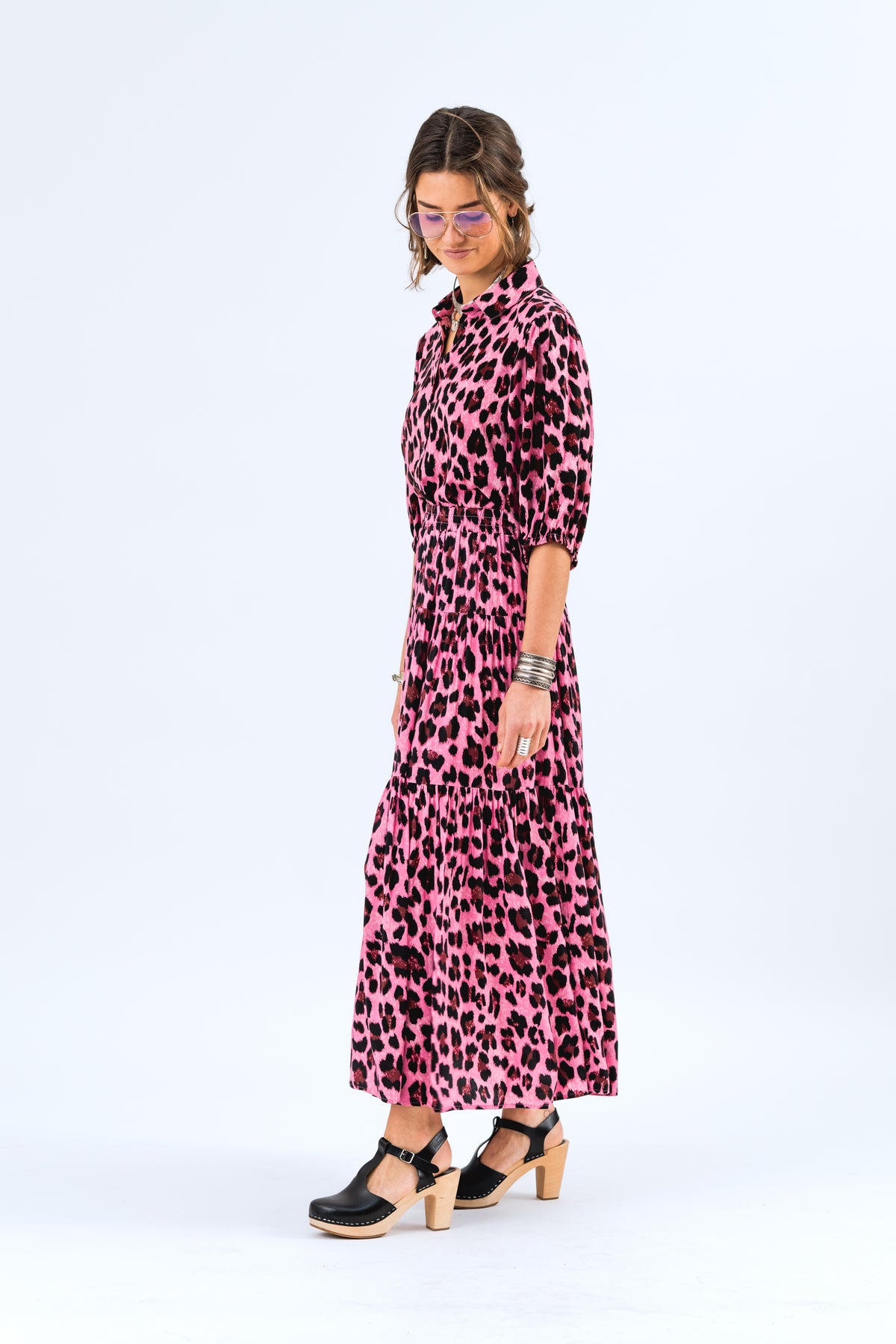 Lollys Laundry PratoLL Hemdbluse Shirt Neon pink