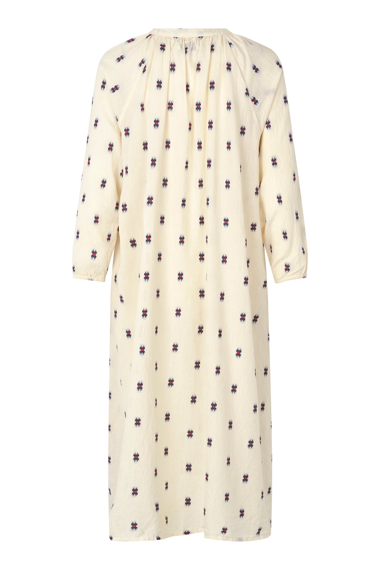 Lollys Laundry PunjabLL Midi Dress LS Dress 02 Creme