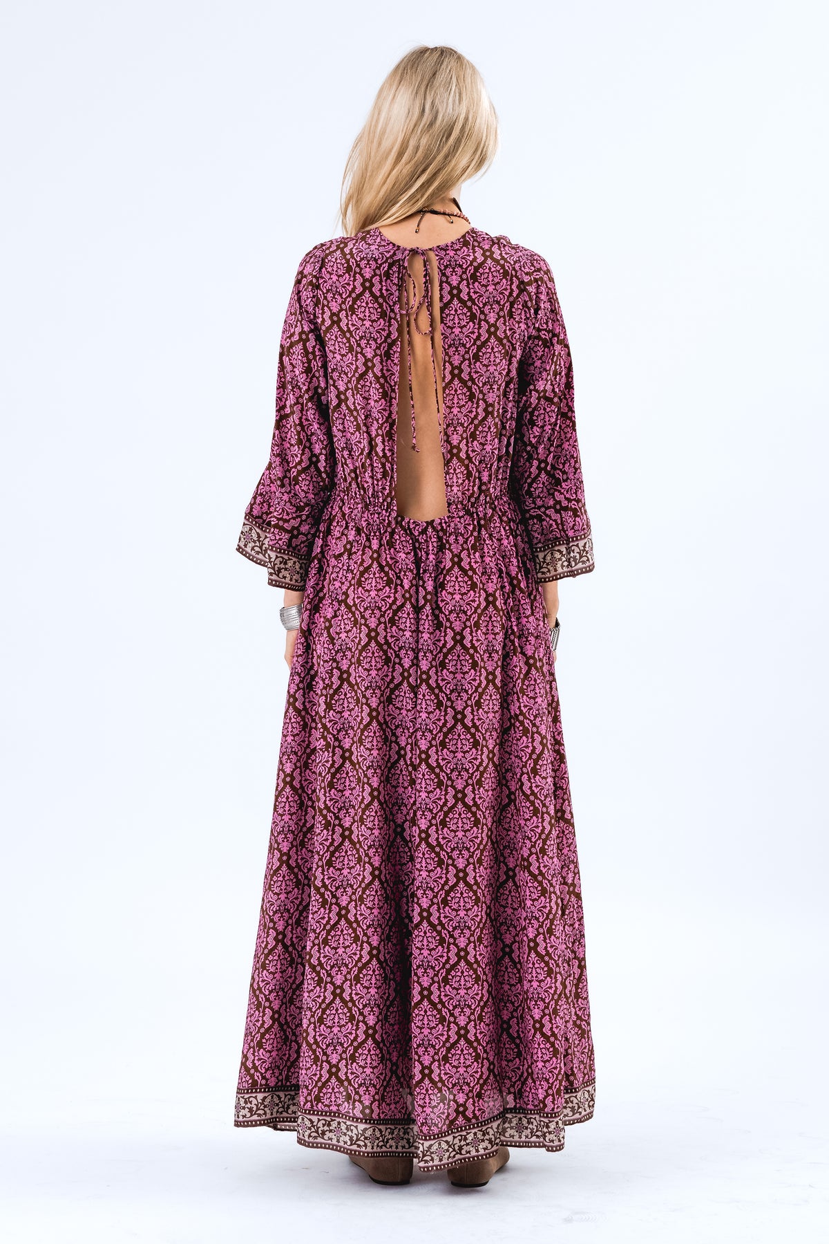 Lollys Laundry RainaLL Maxi Kleid Dress Pink