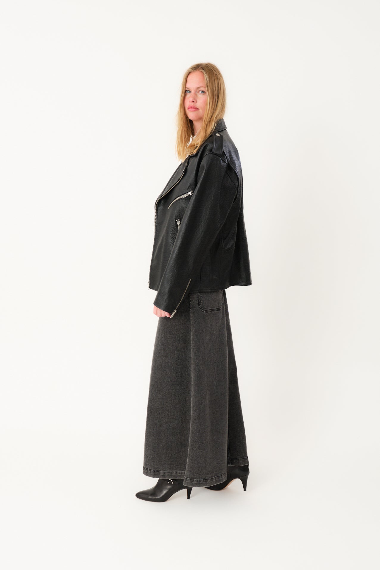 Lollys Laundry RayLL Lederjacke Jacket 99 Black