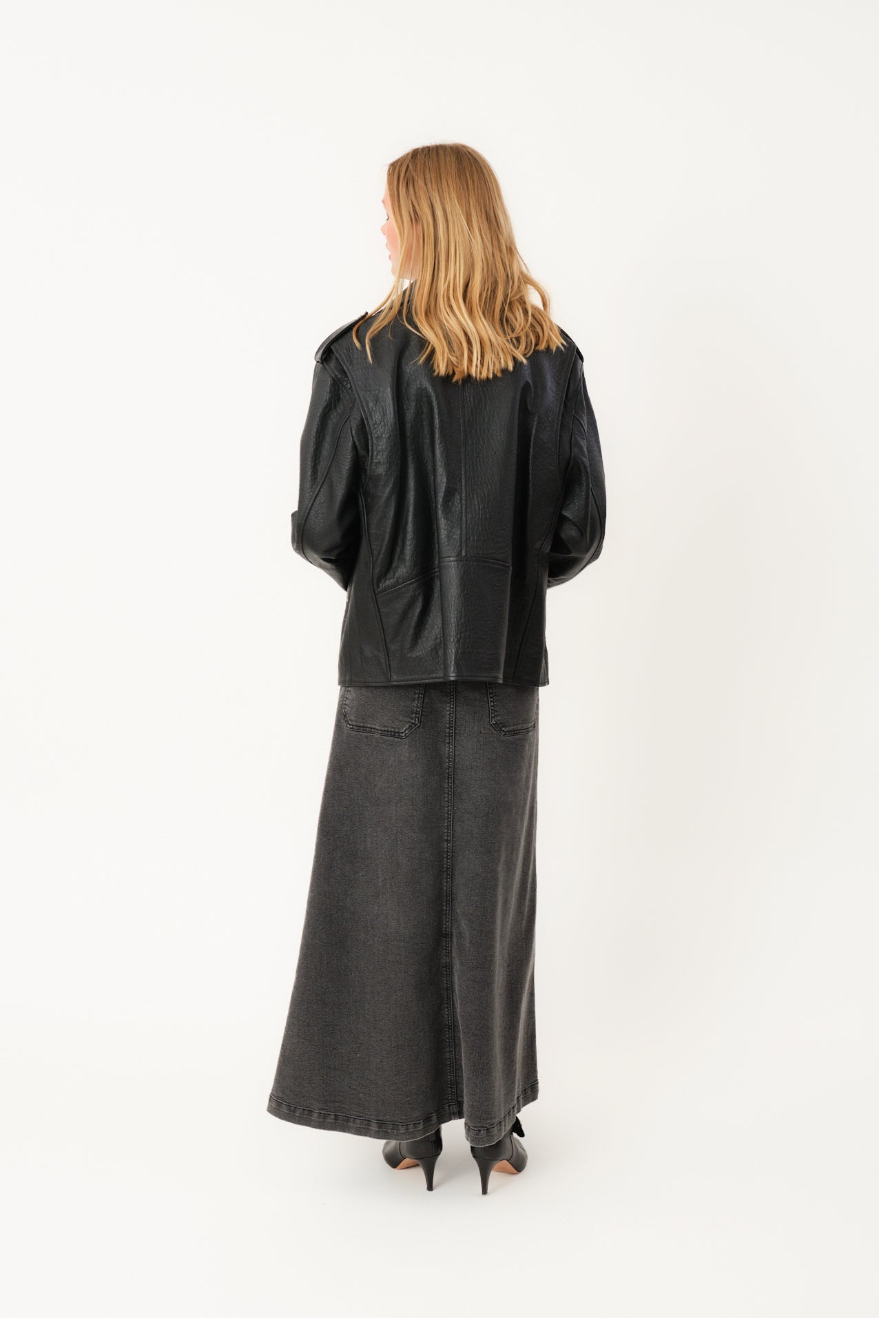 Lollys Laundry RayLL Lederjacke Jacket 99 Black