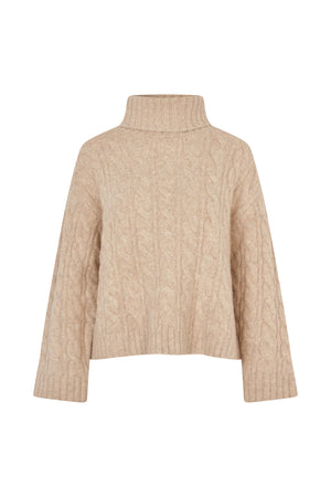 Lollys Laundry ResnoLL Strick Jumper Jumper 04 Sand