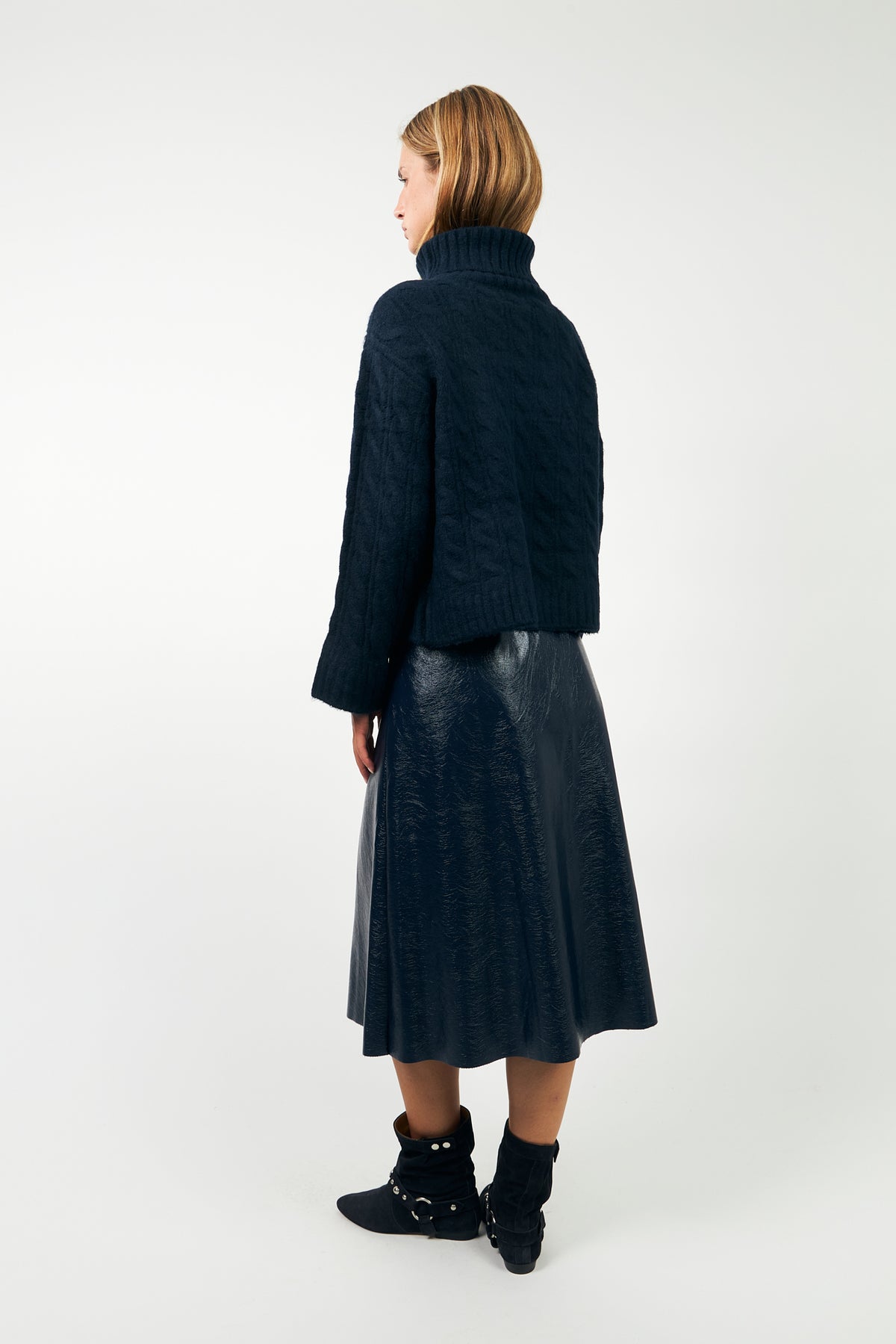 Lollys Laundry ResnoLL Strick Jumper Jumper Dunkelblau