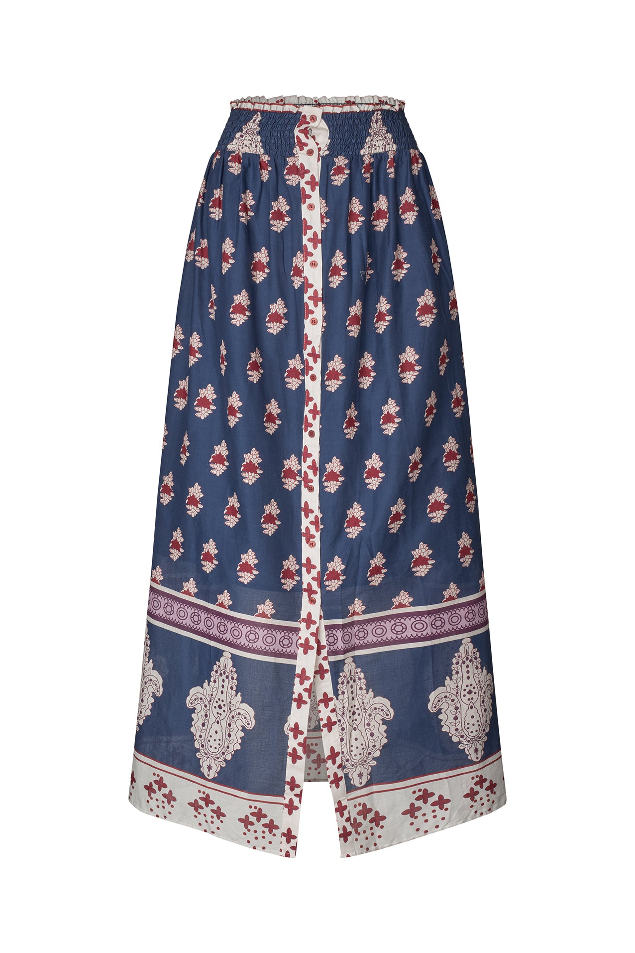 Lollys Laundry RioLL Maxi Rock Skirt Dunkelblau