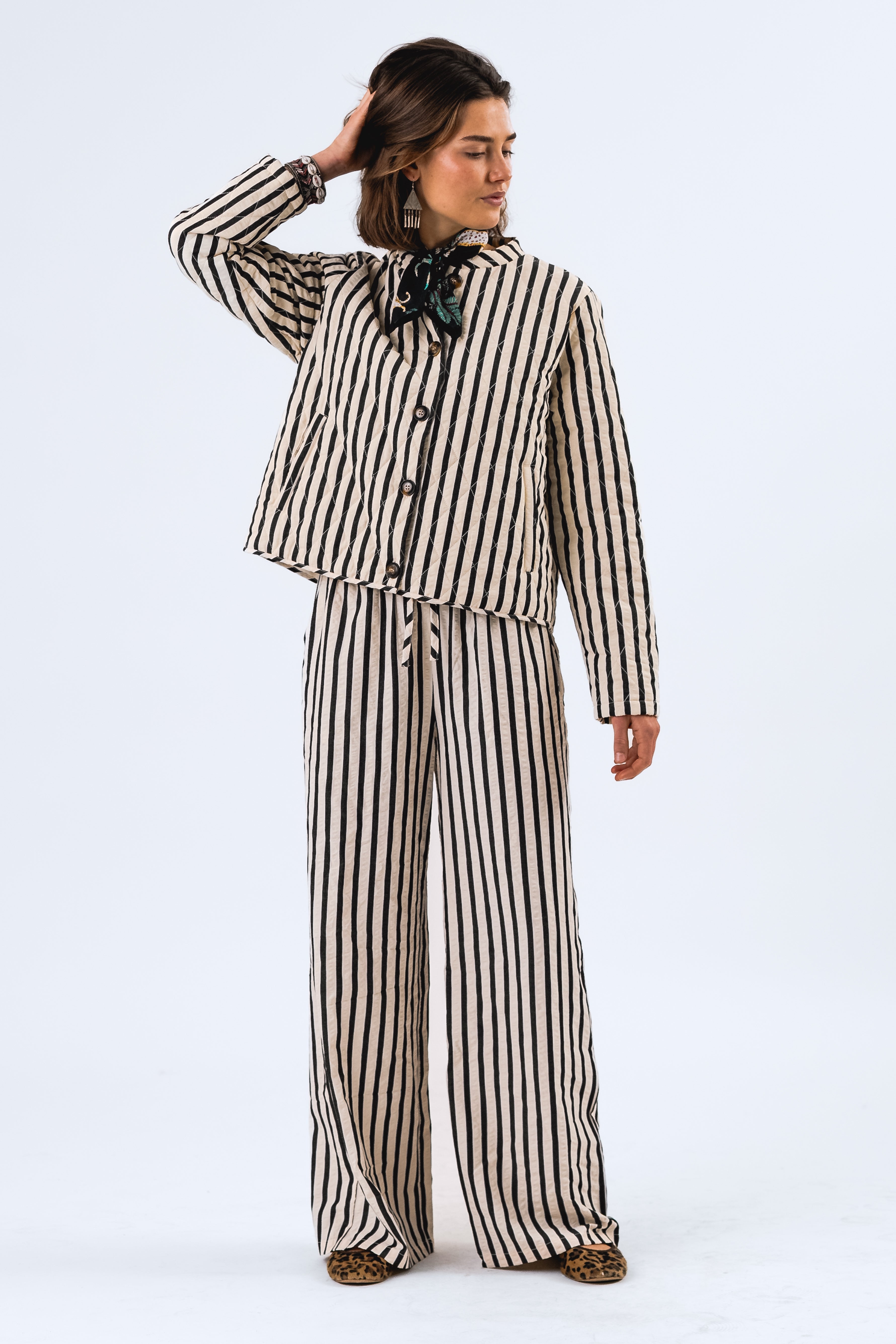 Lollys Laundry RitaLL Hose Pants 80 Stripe