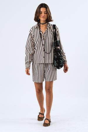 Lollys Laundry RitaLL shorts Shorts 80 Stripe