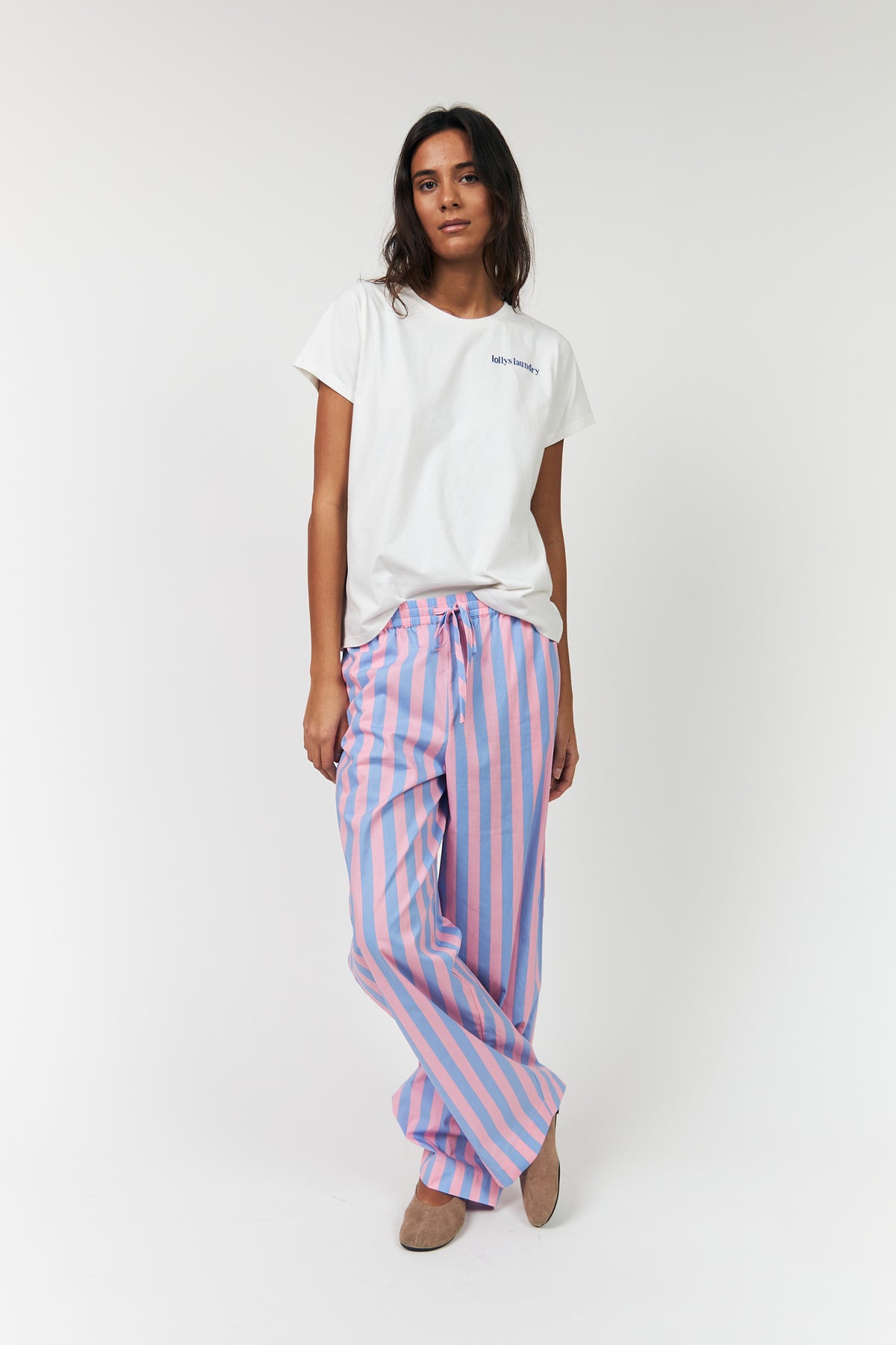 Lollys Laundry RomaLL T-Shirt T-shirt Weiß