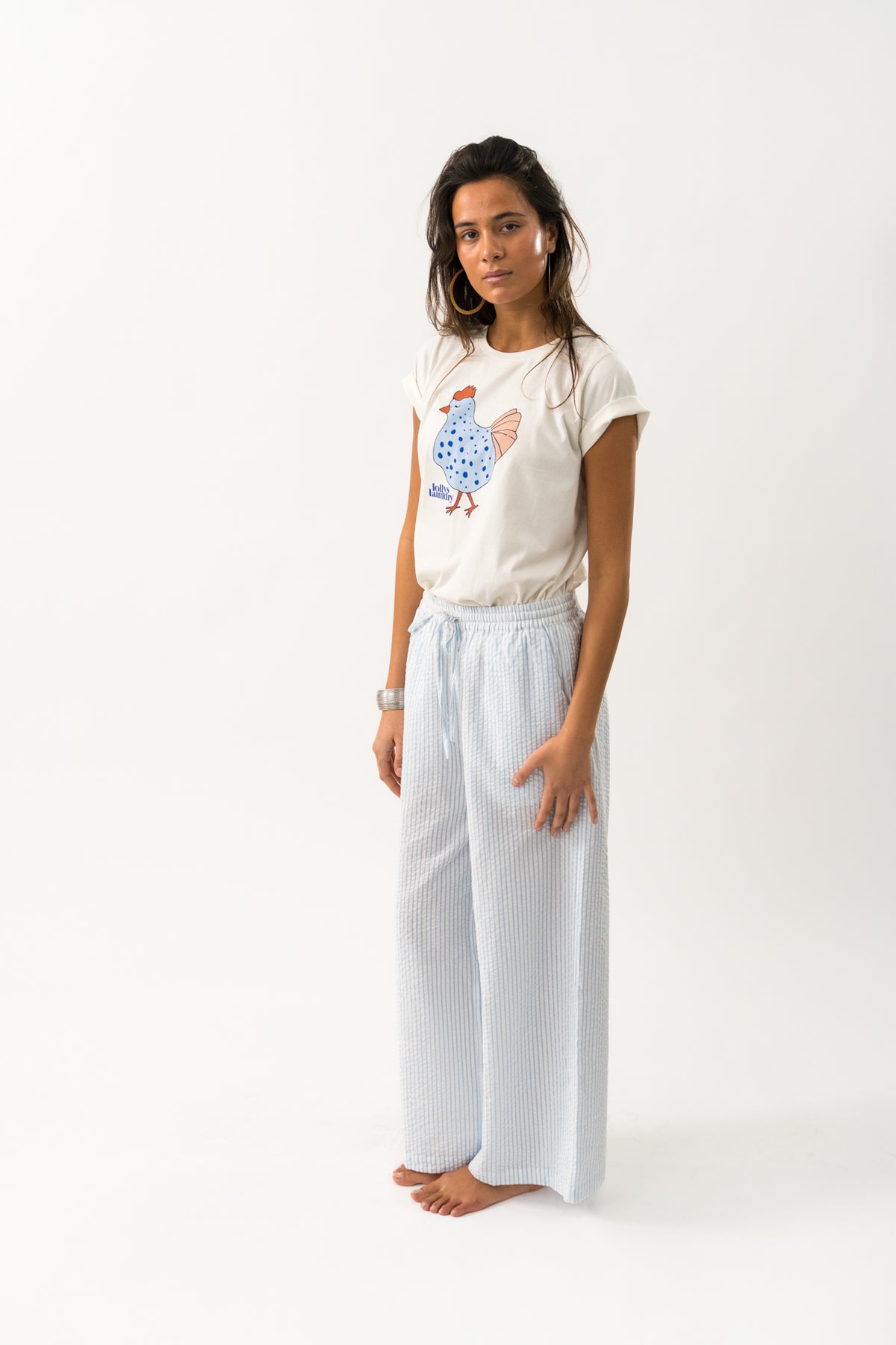 Lollys Laundry RomaLL T-Shirt T-shirt Weiß