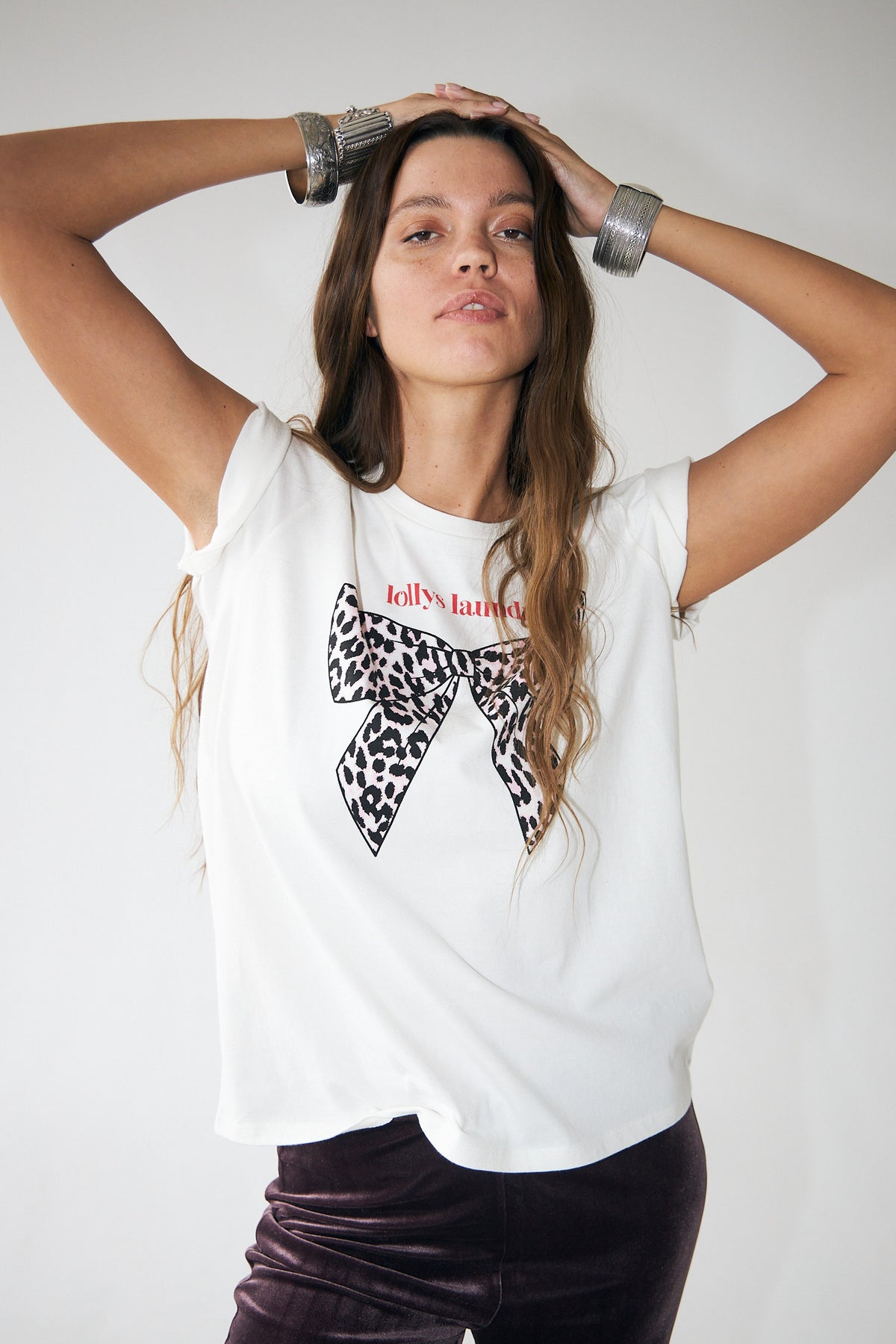 Lollys Laundry RomaLL T-Shirt T-shirt Weiß